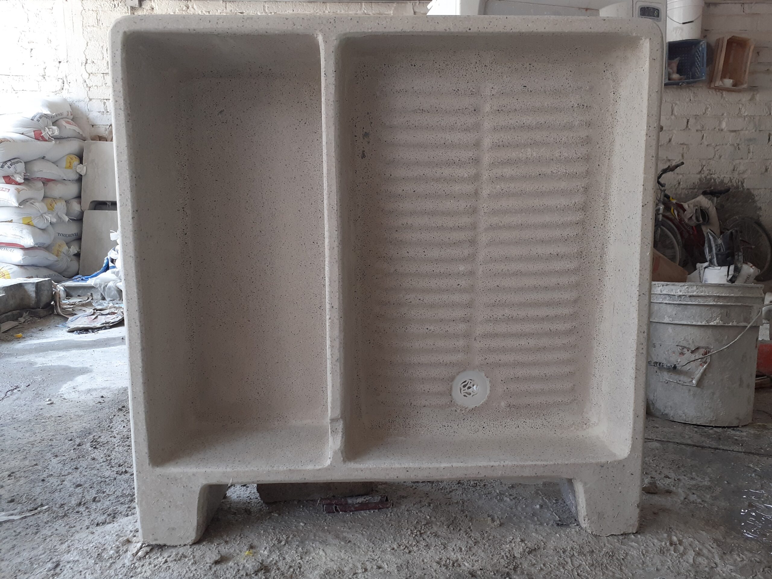 Lavadero de granito en Guadalajara