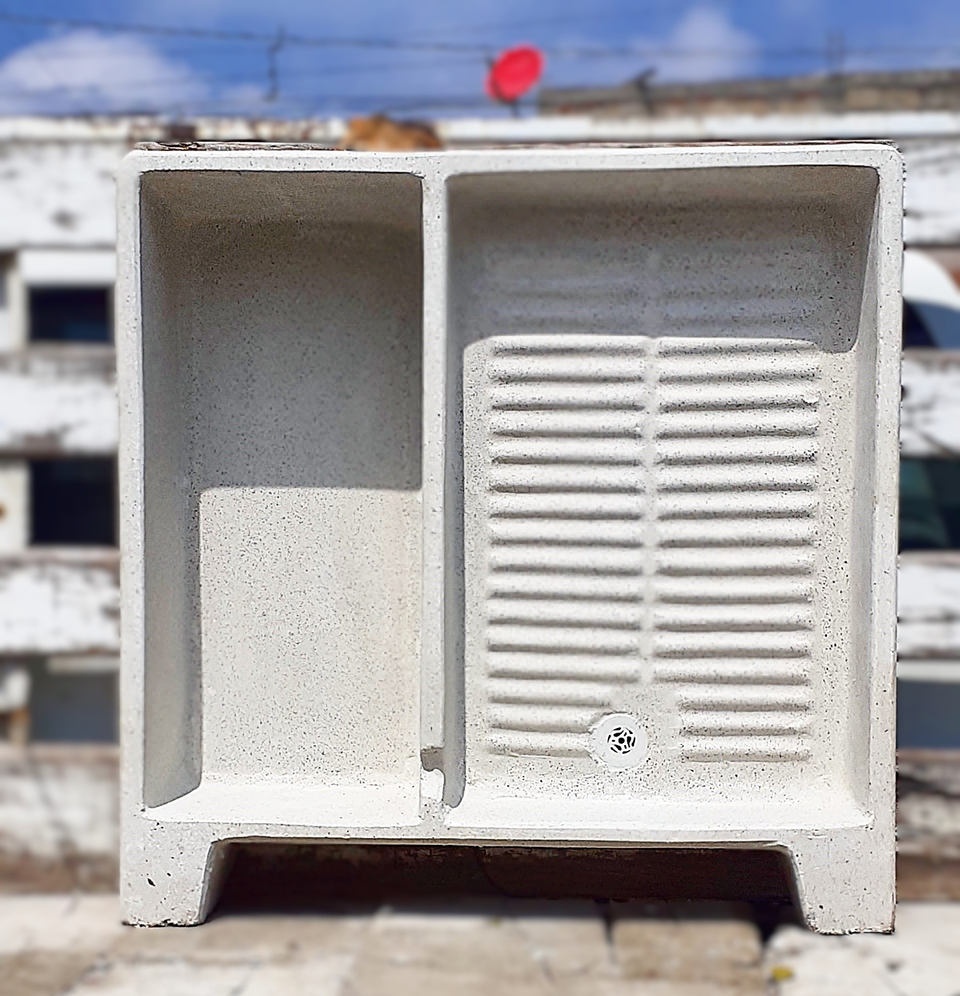 Lavadero de granito en Guadalajara